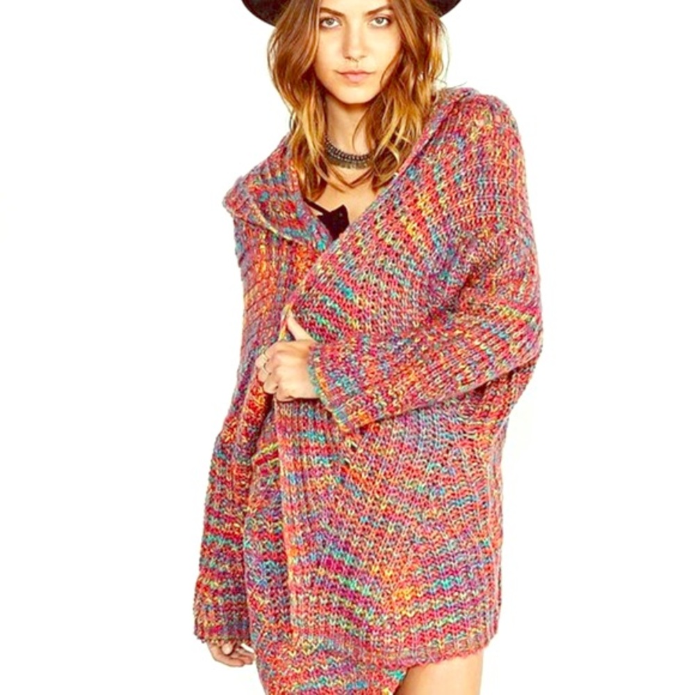 UNIF rainbow cardigan